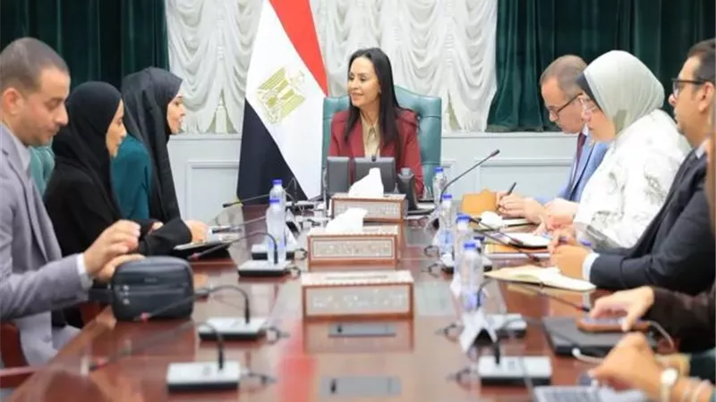 وزيرة التضامن تبحث مع الجانب القطري الاستفادة من الخبرات المصرية في مجال الإعاقة