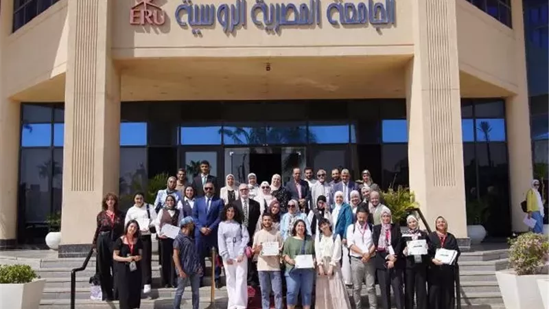 المصرية الروسية تعلن أسماء الطلاب الفائزين بمسابقة إدارة المخلفات صور