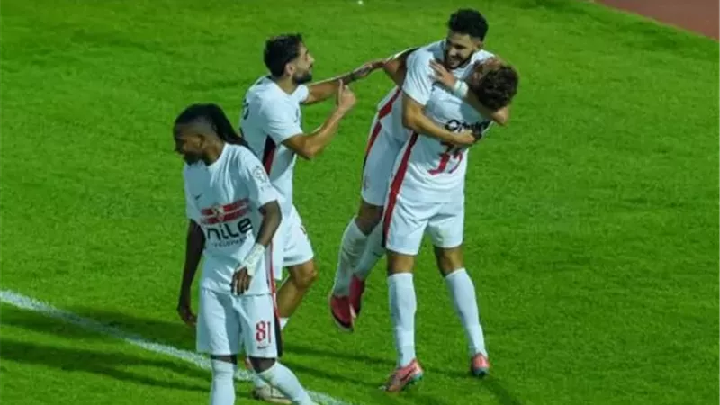 على الطاير.. محمد إسماعيل يفتتح التسجيل للزمالك أمام أبو قير