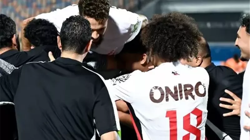 الزمالك يتقدم على أبوقير بهدف في الشوط الأول