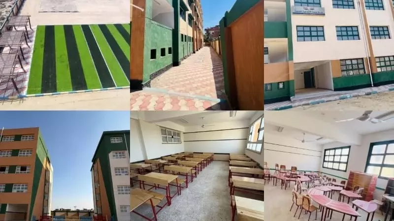 غداً.. 4 مدارس جديدة تدخل الخدمة لمواجهة الكثافة الطلابية بالخانك