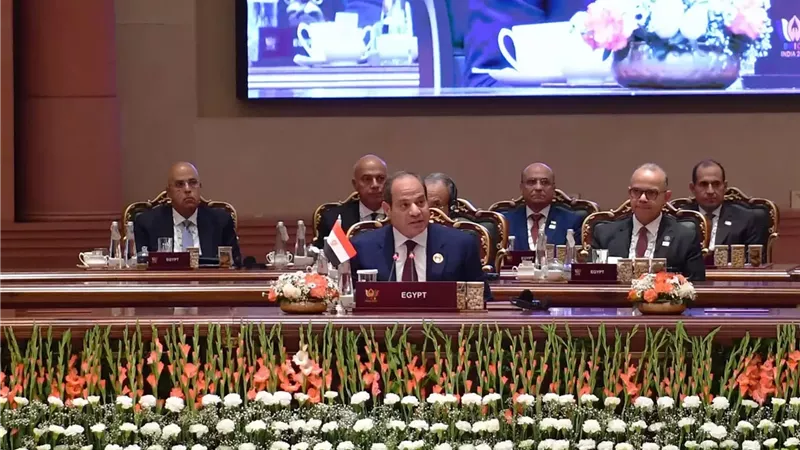 الرئيس السيسي يشارك بعشاء عمل أقامه رئيس الوزراء الهندي على هامش بريكس