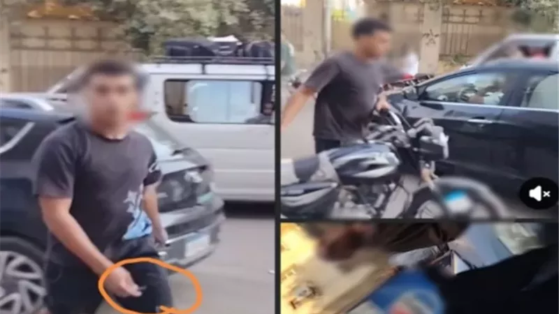 الداخلية تضبط قائد دراجة نارية اعتدى على سائق بالضرب بالبساتين