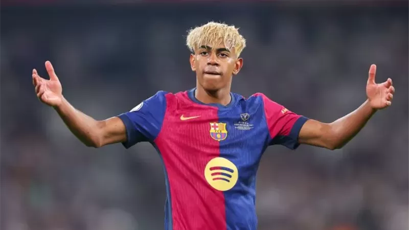 نجم برشلونه يفتح النار علي لـ لامين جمال..ميسي ميسي لم يفعلها