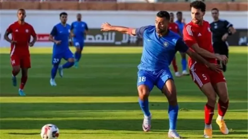 طرد وتعادل سلبي بين سموحة و طلائع الجيش في الشوط الأول