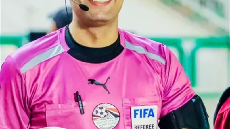 محمد الغازي حكما لمباراة الأهلي و أبو قير للأسمدة في الدوري