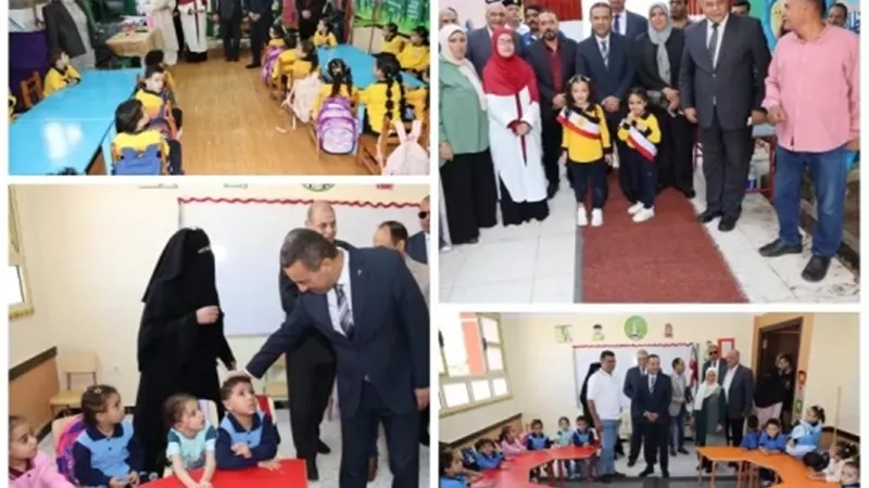 محافظ المنوفية : 20 مدرسة جديدة و100 ألف جنيه لقويسنا والمصيلحة