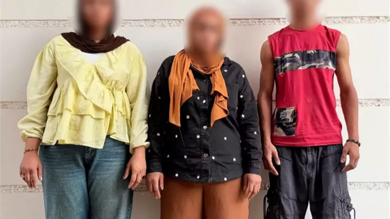 ضبط عاطل تعدى بالضرب والسب على والدته وشقيقته بقليوب