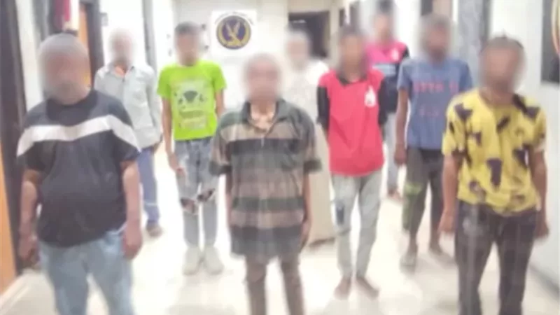 ضبط عصابة التسول والبيع الإلحاحي في شوارع القاهرة