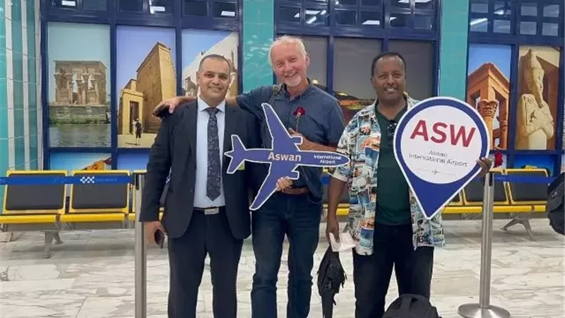 مطار أسوان يعزز الربط الجوي مع ألمانيا برحلة يوميًا طوال الموسم