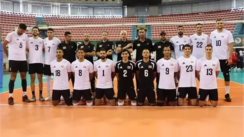 منتخب مصر يبدأ مشواره ببطولة أفريقيا للطائرة بالفوز على جامبيا