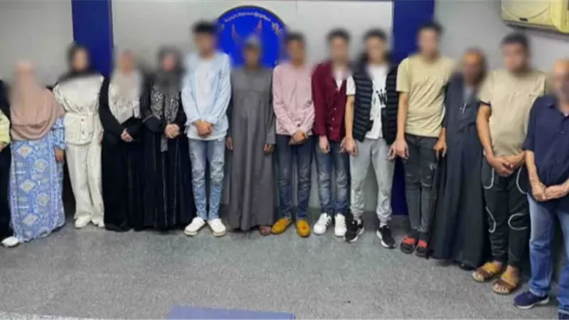 خلافات العائلة تقود 9 رجال و5 سيدات إلى قبضة الأمن بالدقهلية