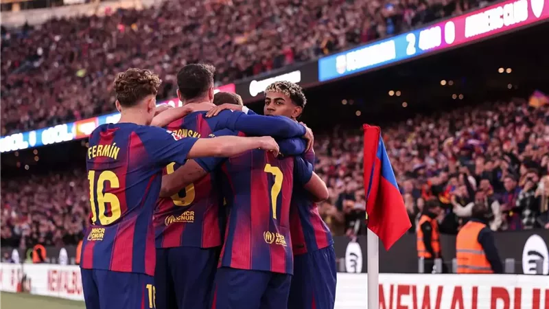 موعد مباراة برشلونة وراسينج سانتاندير في الدوري الإسباني