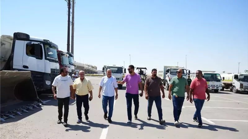 جهاز مدينة العلمين الجديدة يستعد لمواجهة التقلبات الجوية