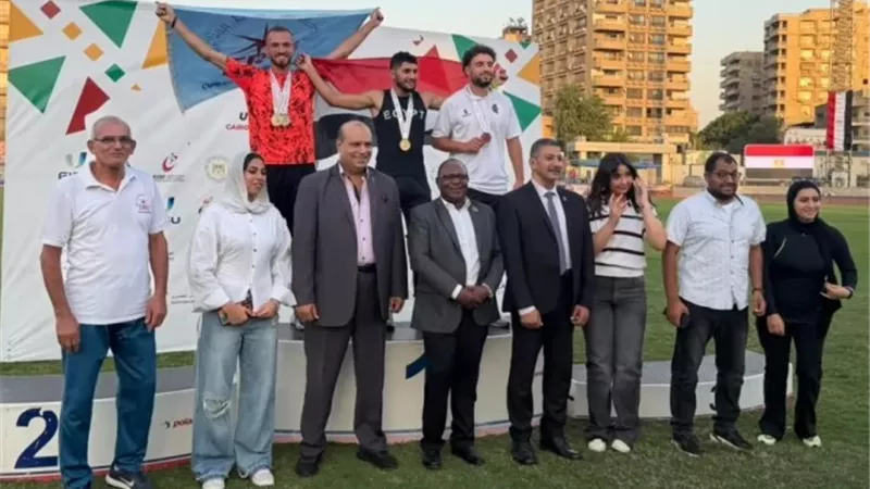 طلاب الجامعة المصرية الروسية يحصدون 4 ميداليات على مستوى إفريقيا.. صور