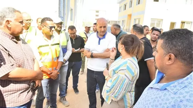 محافظ أسيوط يتفقد محطة مياه المعابدة المرشحة الجديدة بأبنوب