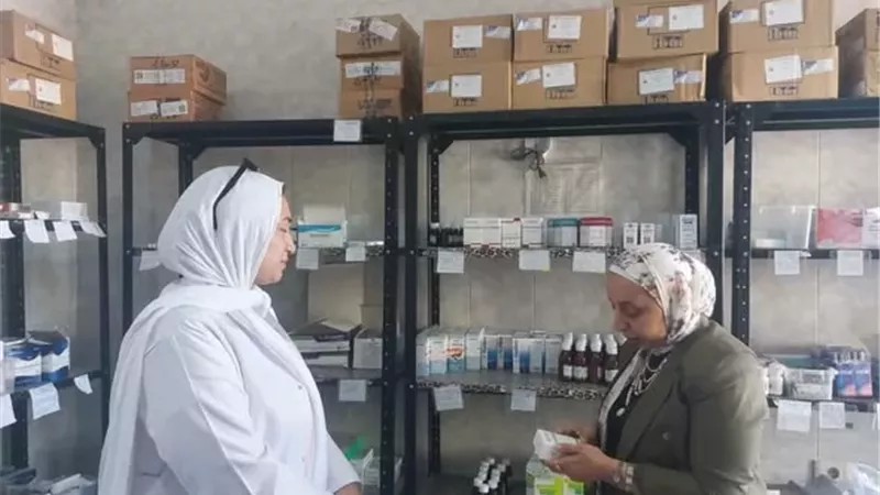 مدير صحة الإسماعيلية تتفقد وحدة طب أسرة طوسون