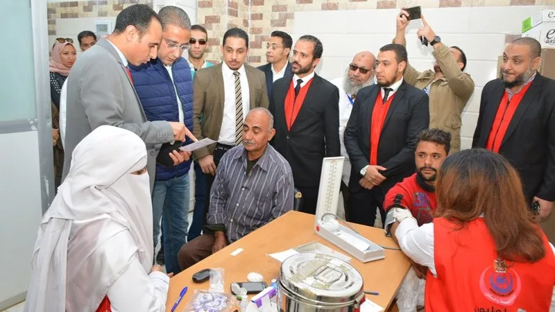 فحص مليون مواطن وصرف علاج فيرس سي لـ 800 مريض بسوهاج