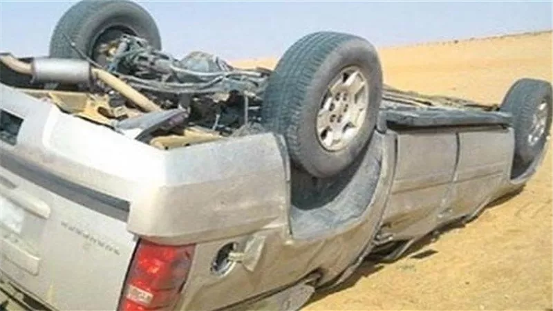 مصرع طفل واصابة اسرتة فى انقلاب سيارة بالشرقية