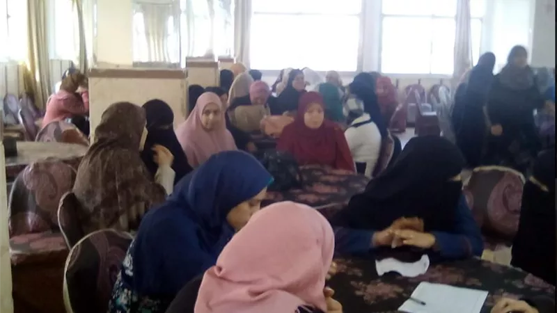 المرأة المصرية اصل الحكاية بالقومي المرأة فى كفر الشيخ