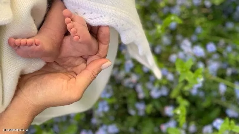 ميجان تنشر صورة لقدم طفلها الجديد ويندسور