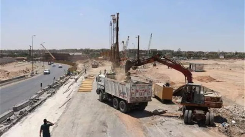 تحويلات مرورية لتنفيذ الأعمال الإنشائية بكوبرى تقاطع شارع ترسا مع المريوطية بالجيزة
