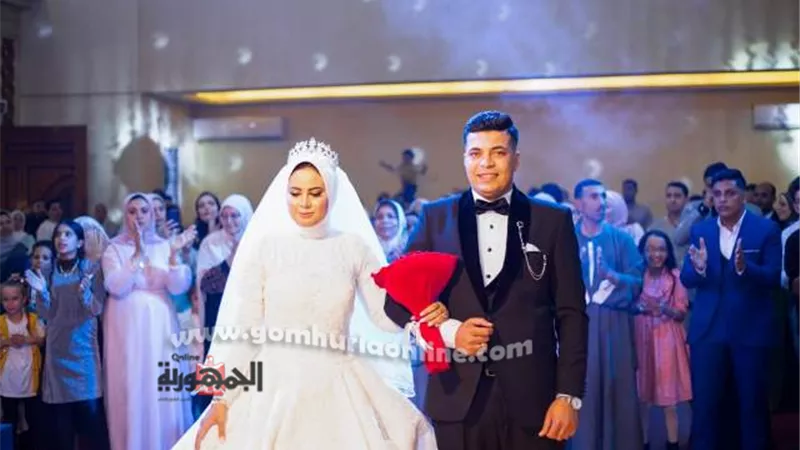 الف مبروك الزفاف السعيد للمهندس أحمد رمضان وعروسته الدكتوره راندا ناصر