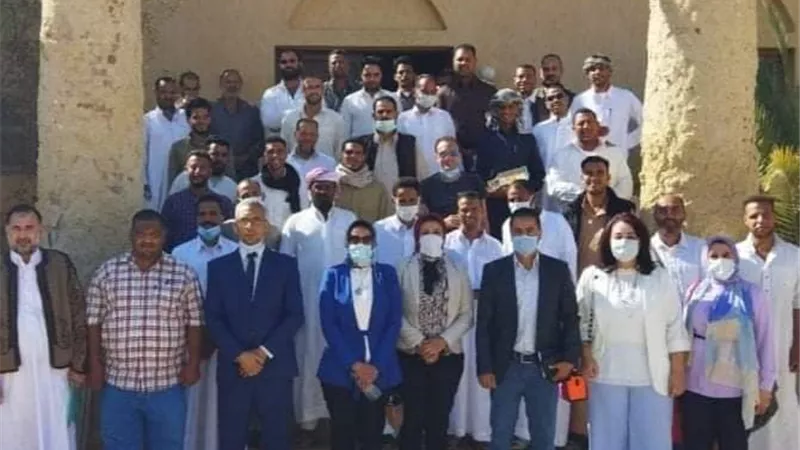 رئيس مركز ومدينه سيوة يشهد ختام البرنامج التدريبي للعاملين بقطاع السياحة