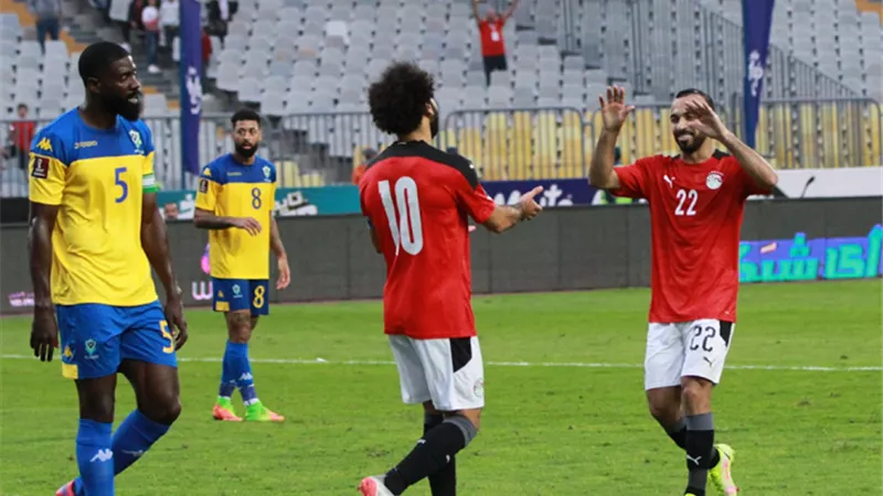 هاشتاج مصر الجابون يتصدر تويتر بعد فوز الفراعنة 2-1