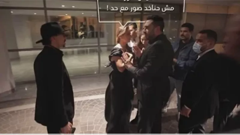 نيللى كريم عن انفعال زوجها على معجب: 