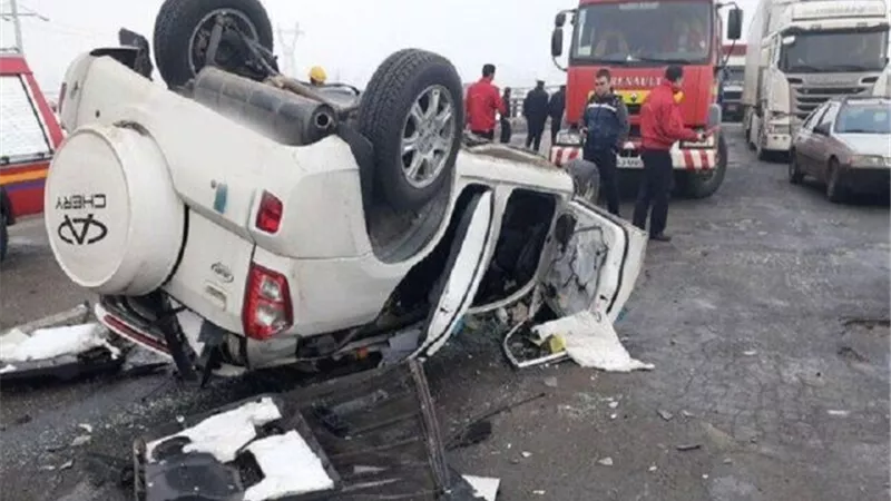مصرع 8 مهاجرين بحادث مروري في إيران