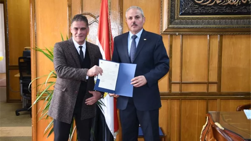الدكتور هاني السعيد عميدا لتجارة قناة السويس