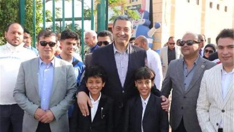 محافظ دمياط يشارك قرية شط الملح أجواء العيد