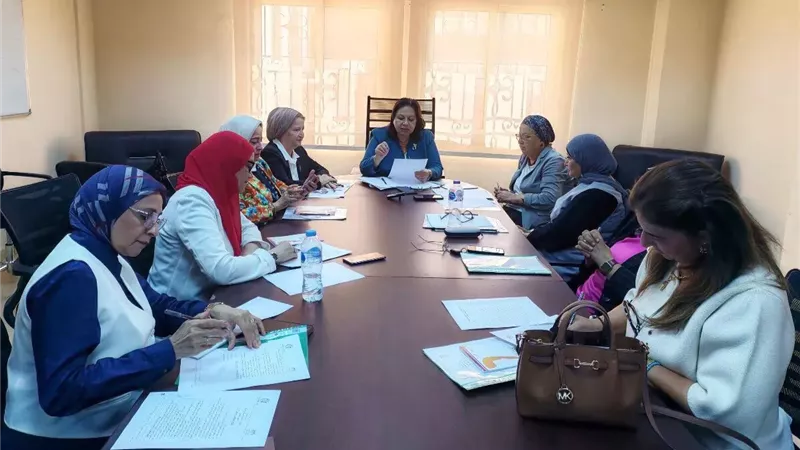 لجنة الصحة بالقومي للمرأة تناقش عددًا من الملفات المتعلقة بصحة النساء