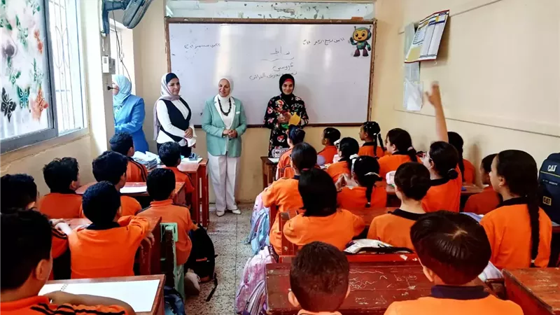 مدير تعليم القاهرة تتابع التقييم والانشطة بمدارس مصر الجديدة والوايلي