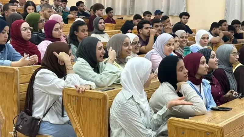 كواليس اليوم التعريفي لطلاب 