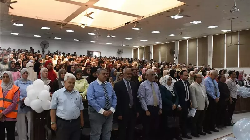 علوم قناة السويس تعقد لقاء تعريفيا للطلاب الجدد