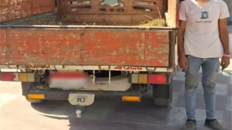 ضبط السائق في الفيوم والتحفظ على السيارة