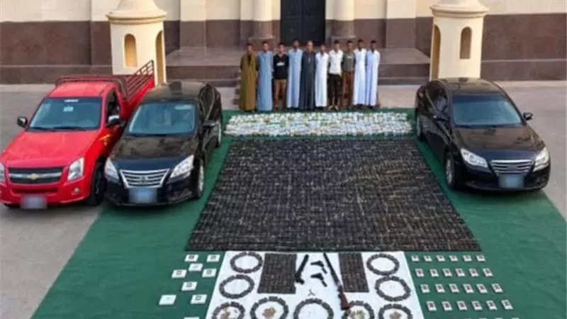 ضبط طن حشيش وكوكايين و35 ألف قرص كبتاجون بالإسكندرية