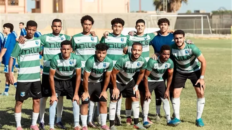 نادي الشعب بكوم امبو يهزم نادي قفط بقنا بهدفين مقابل لاشيء