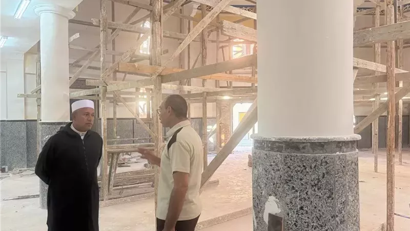 افتتاح مسجد الجزيرية في العيد القومي للإسماعيلية..صور