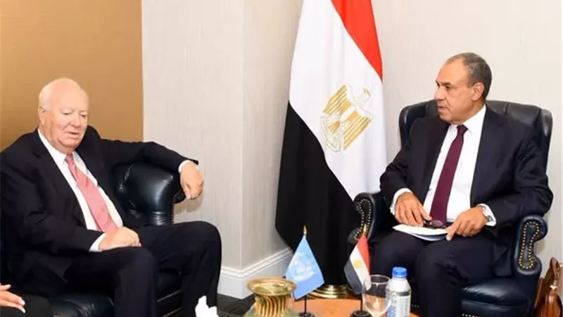 وزير الخارجية يلتقي الممثل السامي لتحالف الأمم المتحدة للحضارات