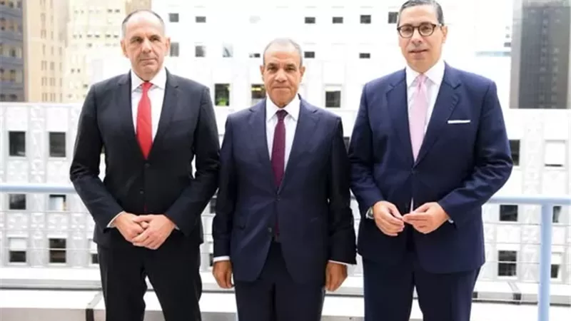 وزير الخارجية يشارك في اجتماع آلية التعاون الثلاثي بـ نيويورك