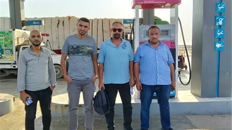 ضبط محطة وقود تجمع نحو 6 آلاف لتر من السولار والبنزين