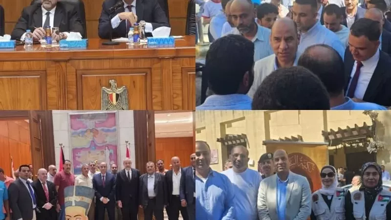 وزير العمل يلتقي الجالية المصرية بالأردن ويوجه بمتابعة أوضاع العمالة وحل مشكلاتهم