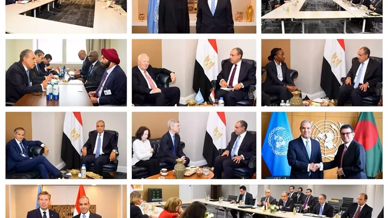 نشاط مكثف لوزير الخارجية خلال الجمعية العامة للأمم المتحدة