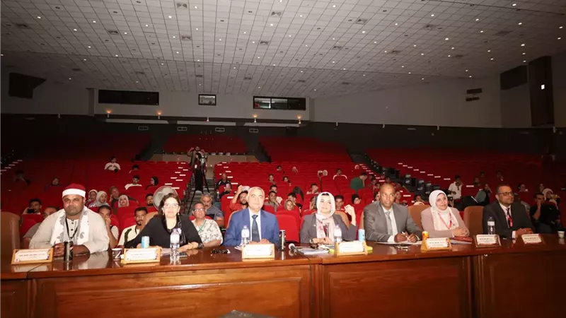 طلاب كورال جامعة المنيا يتألقون في أسبوع شباب الجامعات