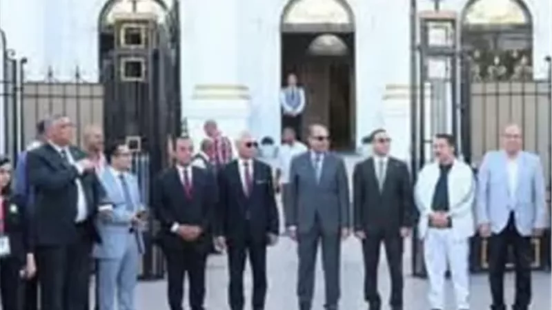 مسيرة شبابيه حاشدة في افتتاح اسبوع شباب الجامعات بالمنيا