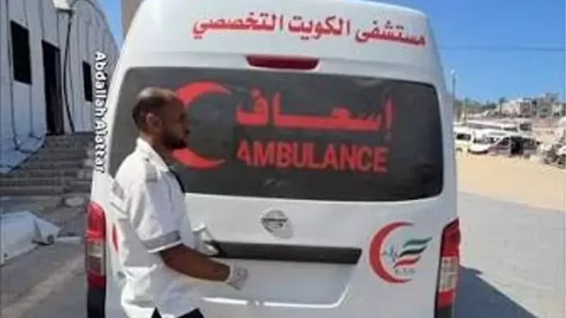 مصابون جراء قصف إسرائيلي استهدف مواصي خان يونس