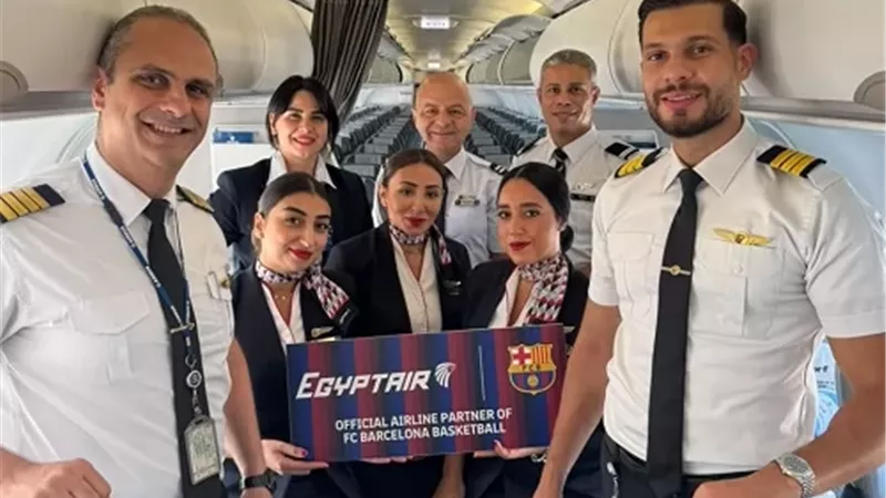 مصرللطيران تشغّل 4 رحلات خاصة لنقل فريق كرة السلة